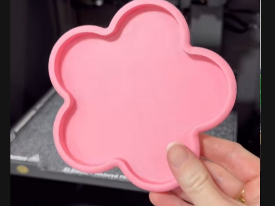 Flower coasters