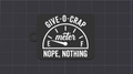 crap-meter keychain/necklace(free commercial)