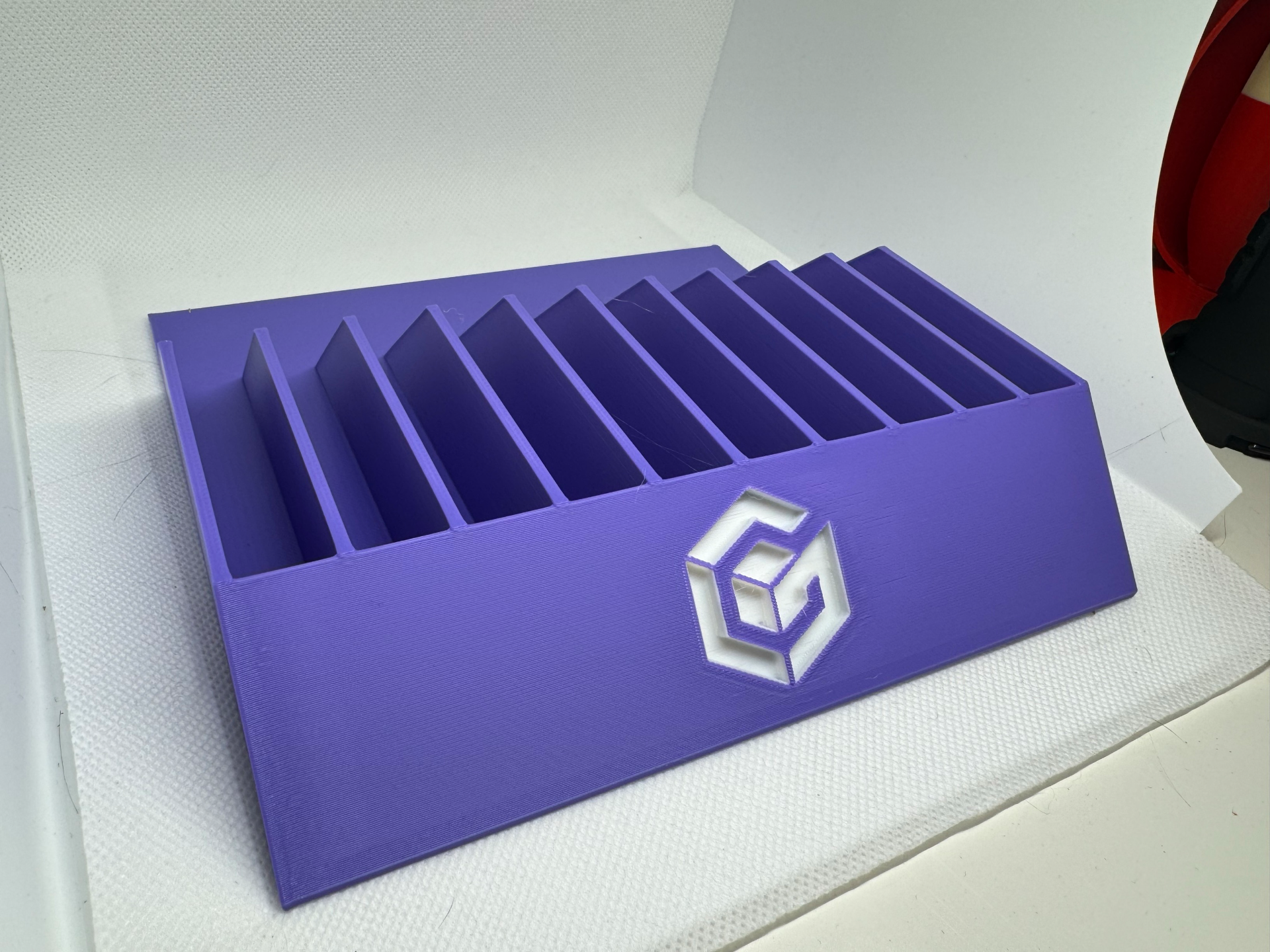 Game Cube Game / Disc Holder - 10 Slot Game Holder