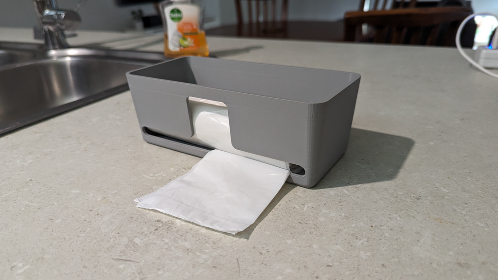 Trash Bag Dispenser / Holder [parametric]