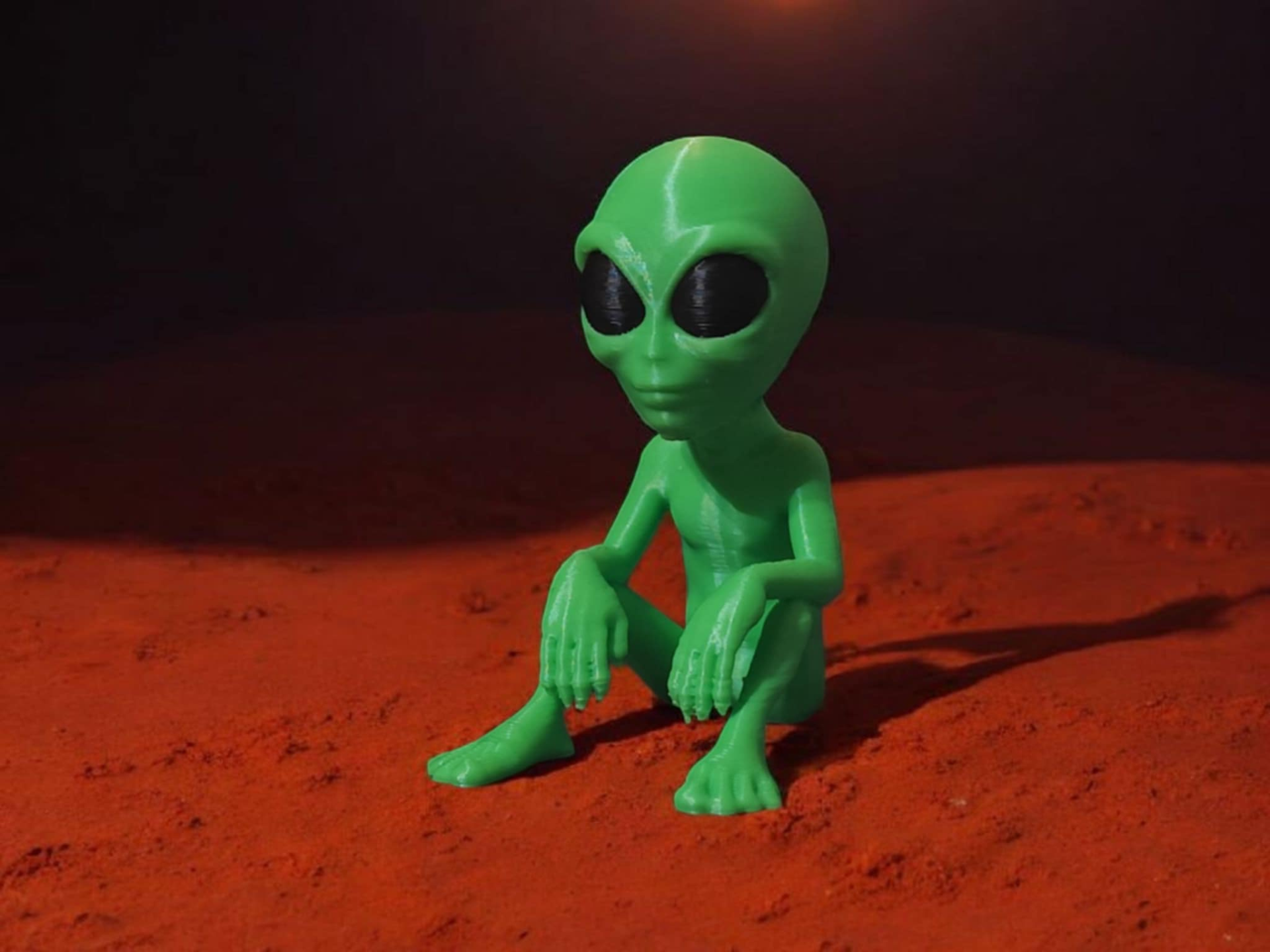 Sitting Alien