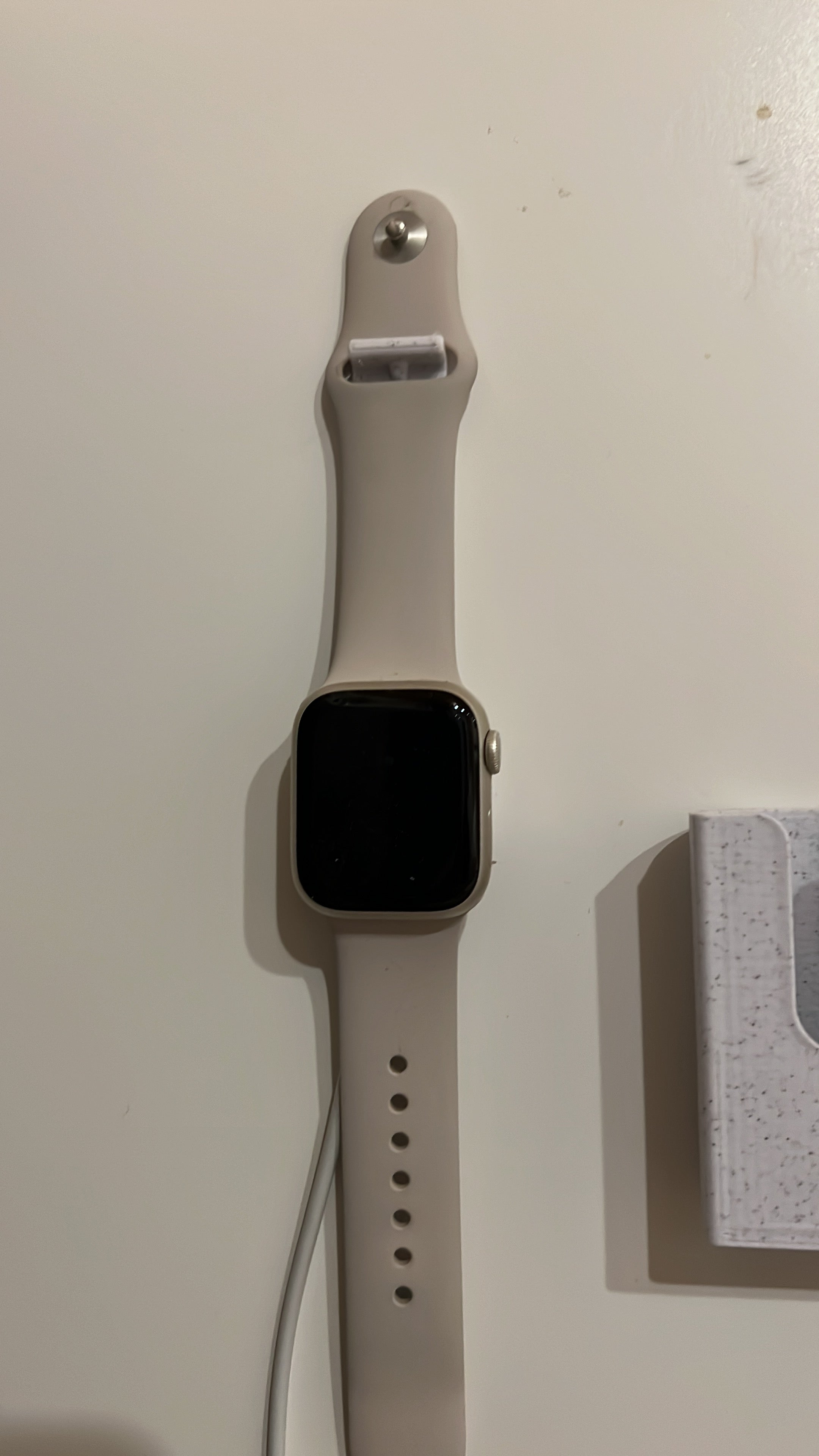 Apple Watch charger wall mount