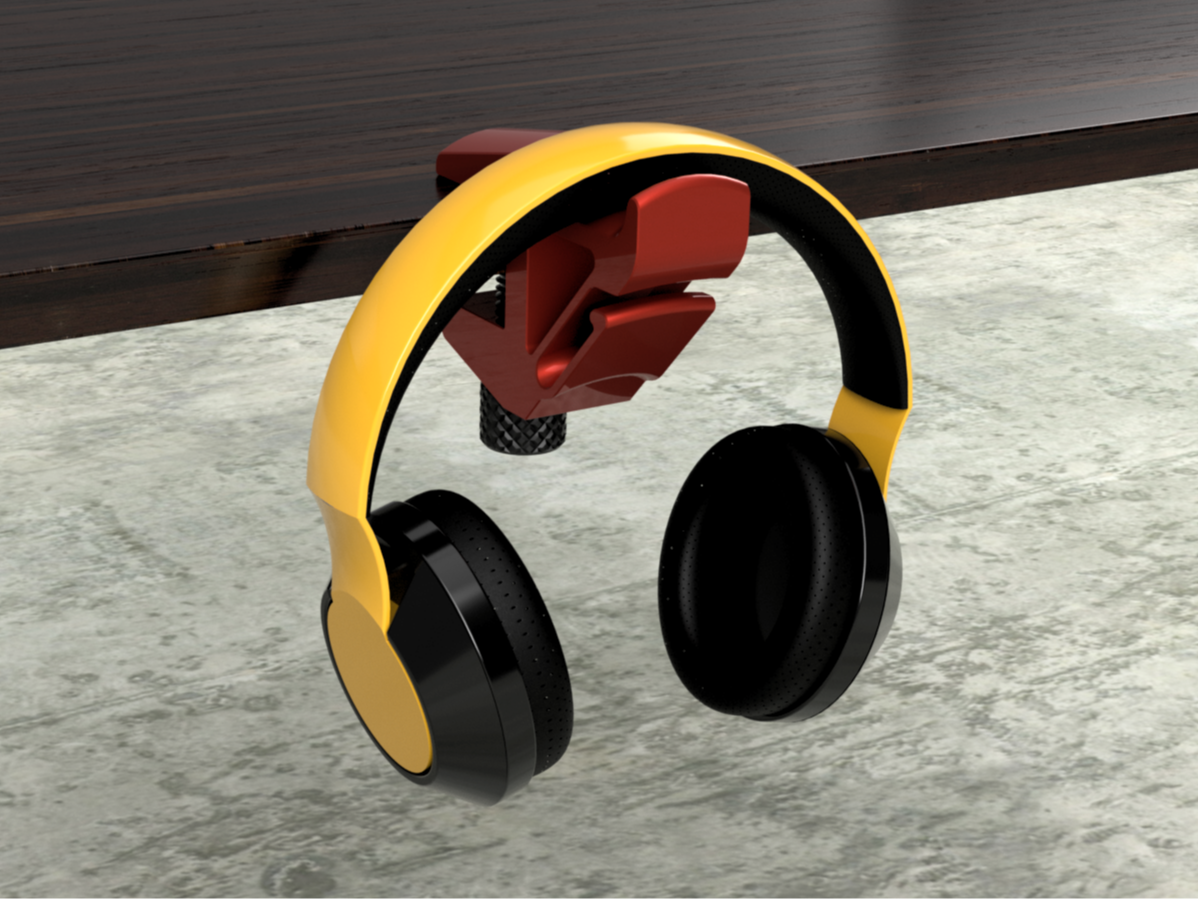 Headphones Support for Desk/Shelf
