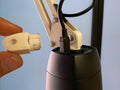 Microphone mount for architect lamp