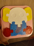 Elephant puzzle for kids