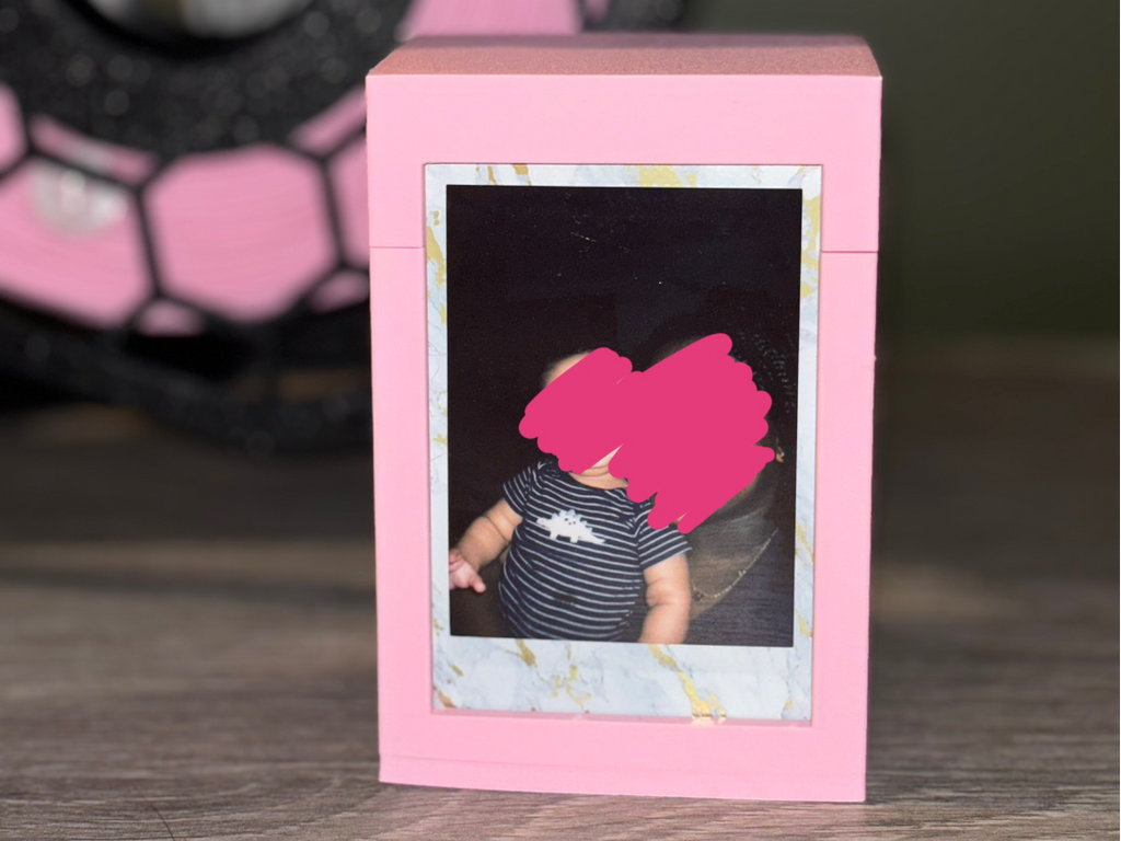 Instax Mini Photo frame and Box with Flush Lid