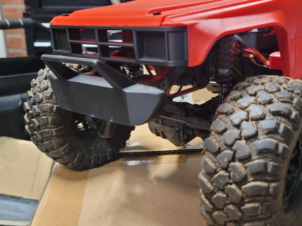 RC Bumpershort TRX4/axial Jeep model Remix