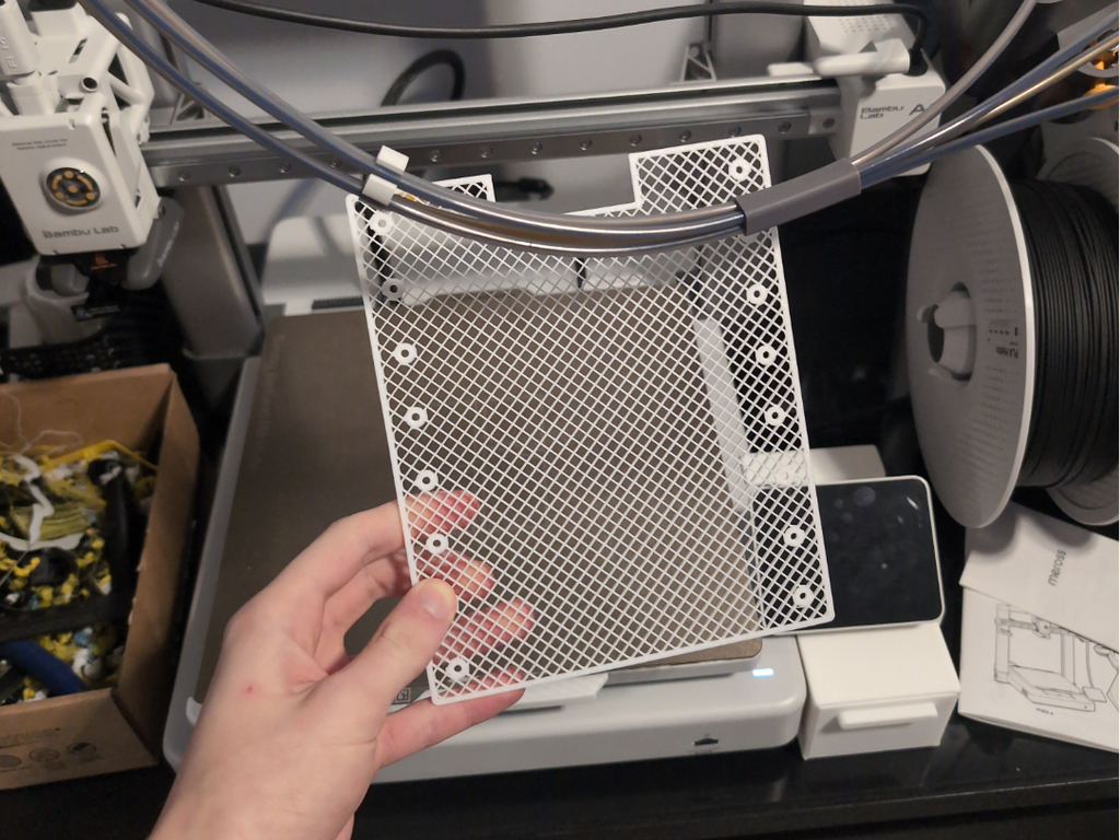 Perforated Panels with Cable Gap