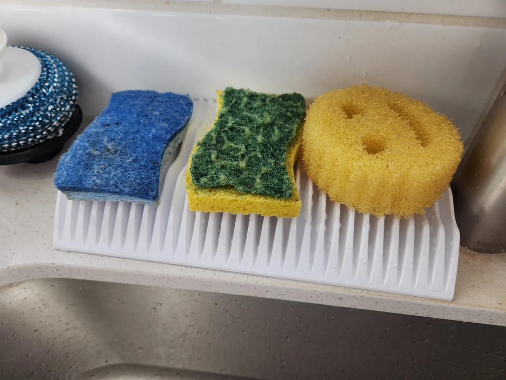 Self draining Sponge Holder