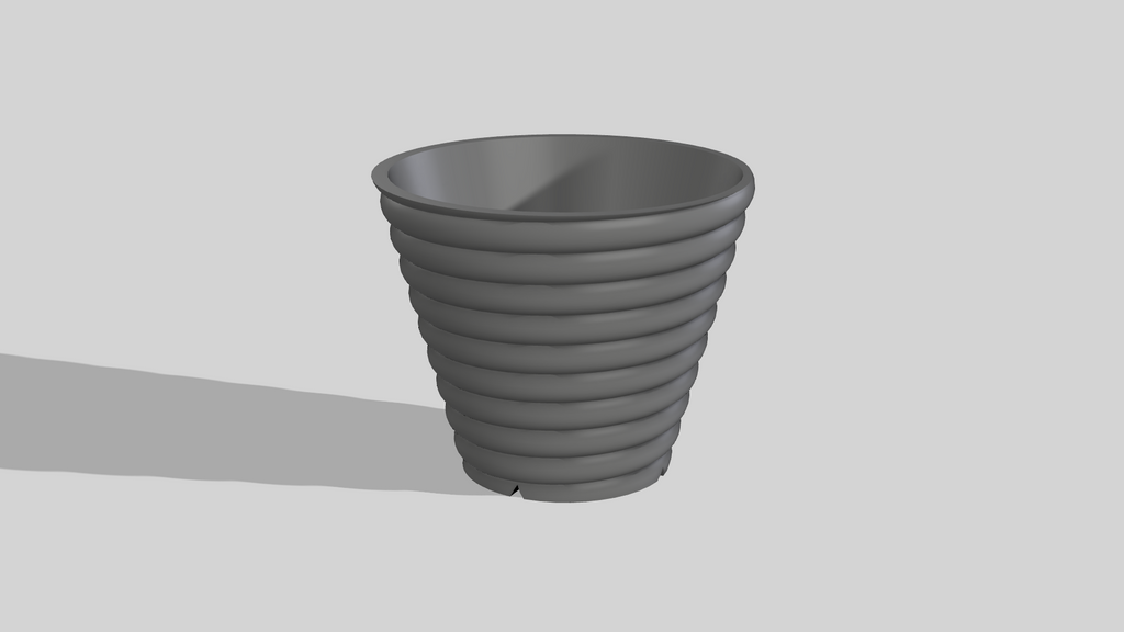 Large Spiral Planter