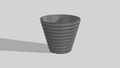Large Spiral Planter