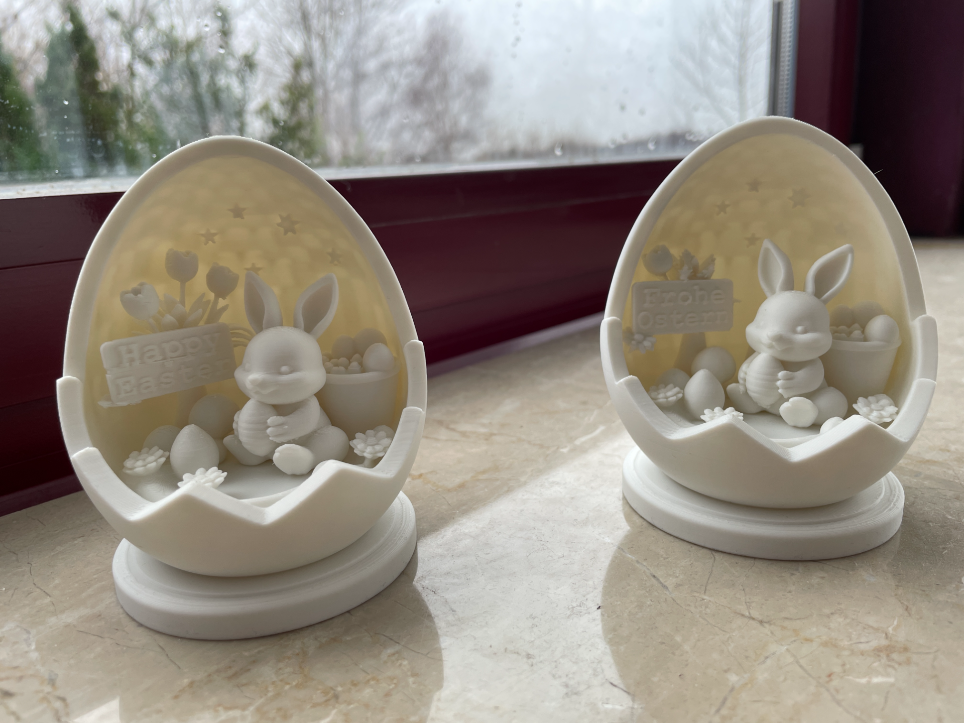 Easter Bunny Egg Decor