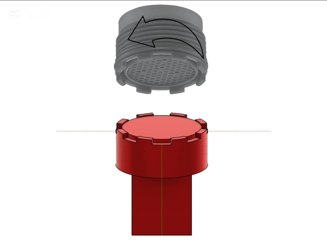 Perlator Key–NEOPERL Cache18,5 Faucet Grid Remover