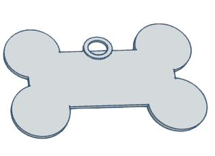 Customizable Dog Tag