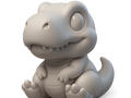 Chibi T-Rex Sitting