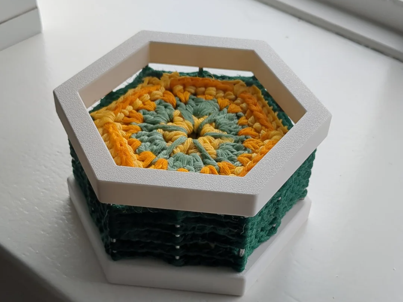 Hexagon blocking board 5,5 cm