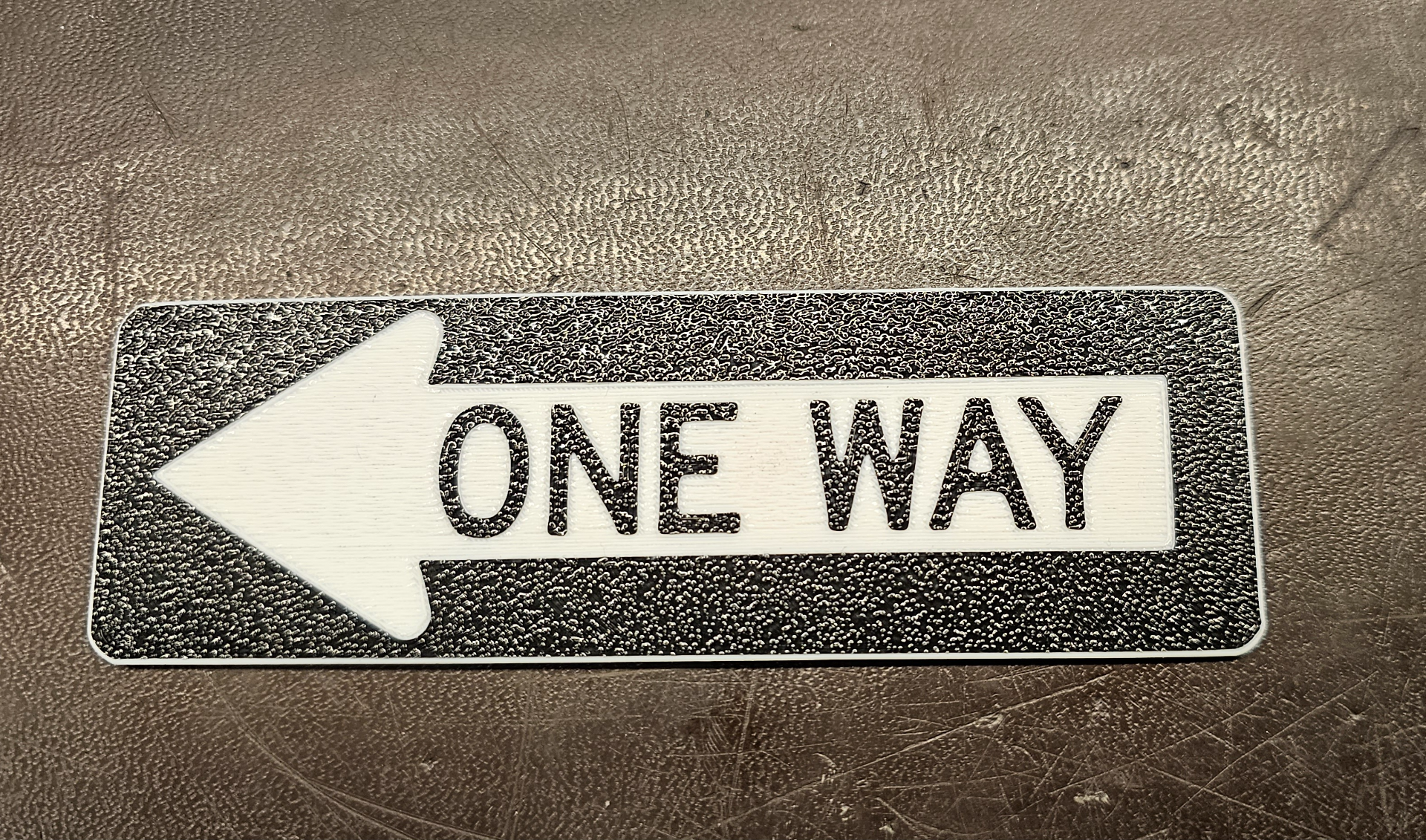 One Way Sign