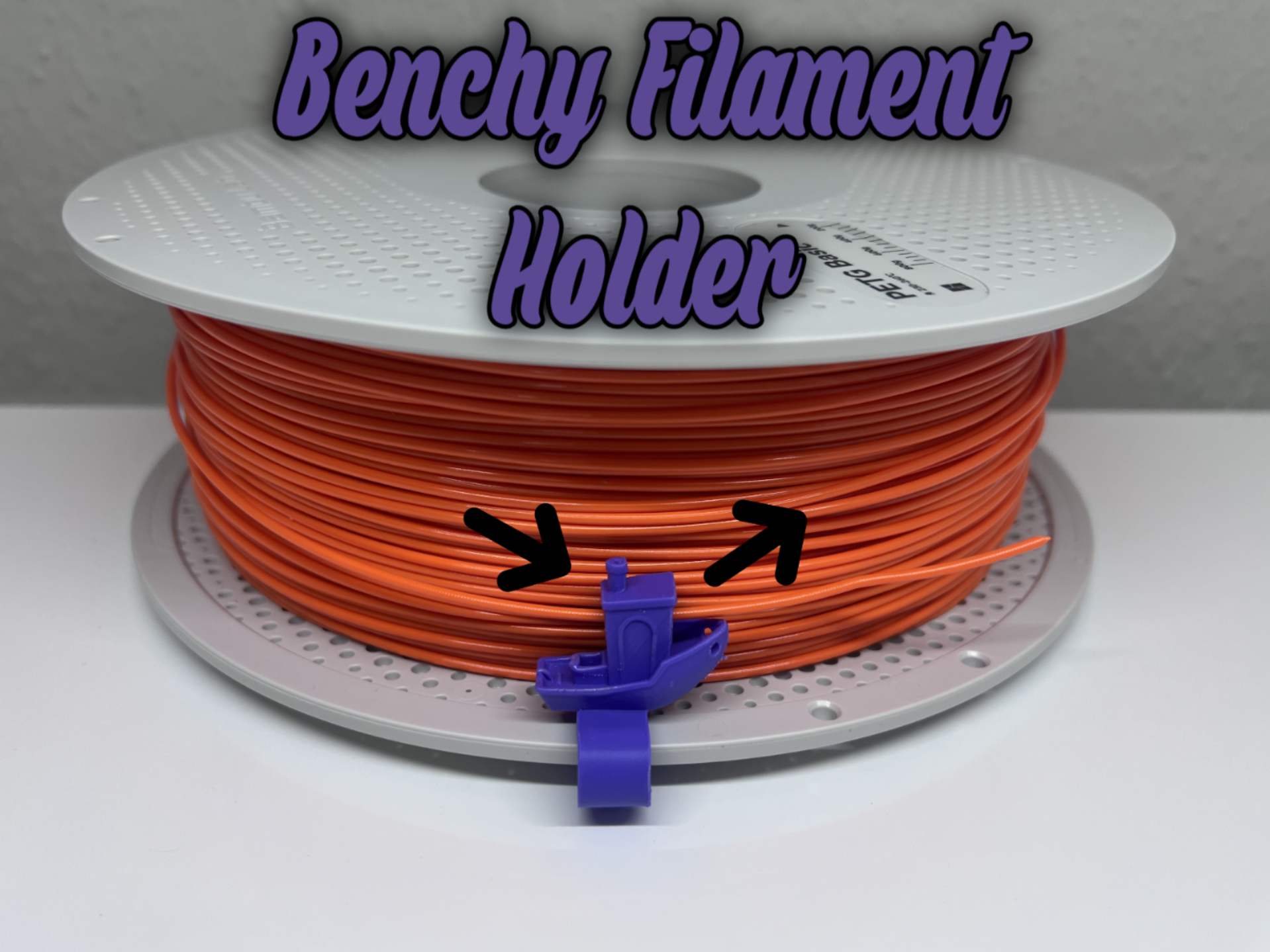 Benchy Filament Clip