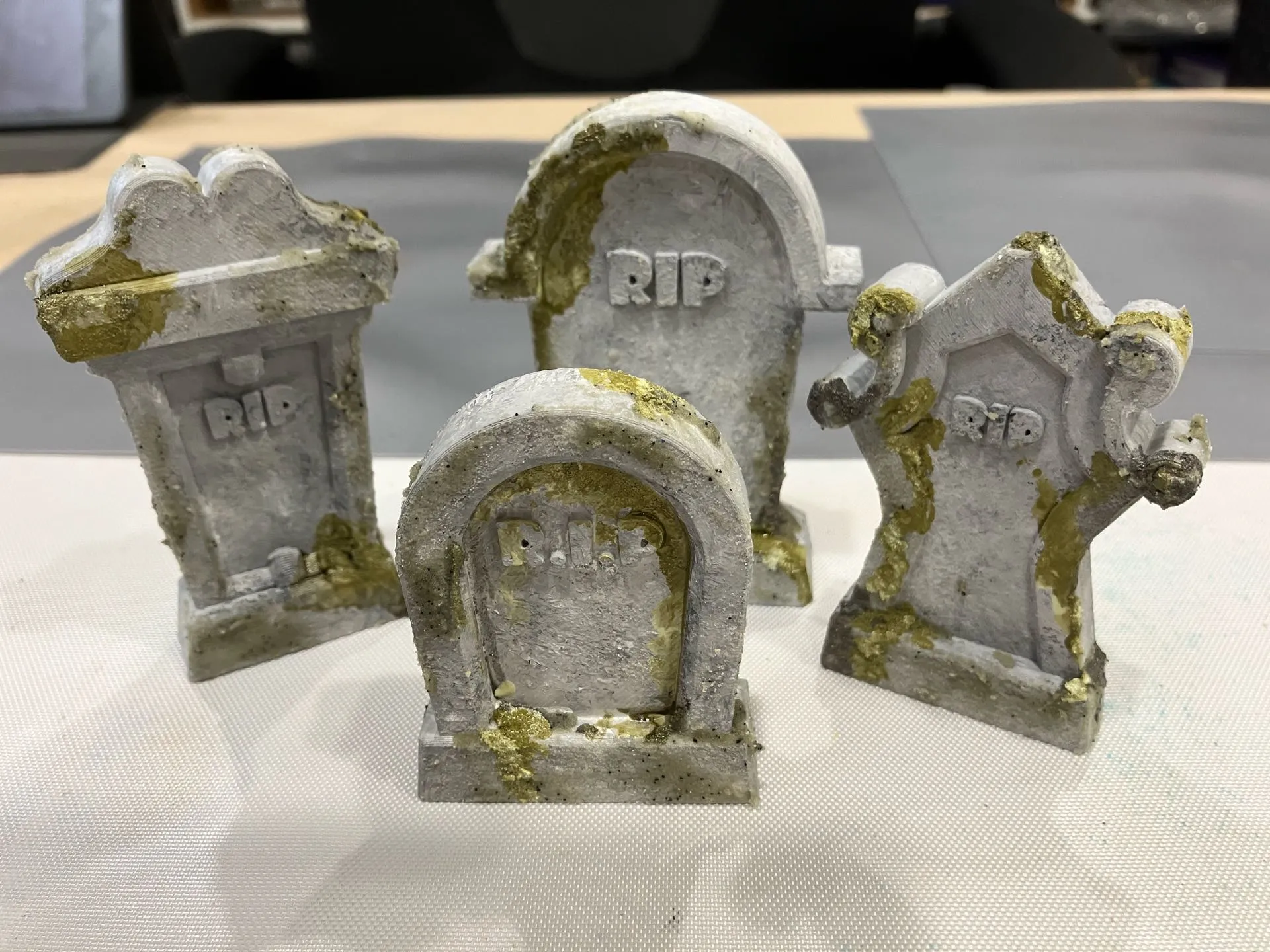 Customizable Halloween Graves