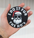 Santa Ho's Coaster - 100mm ≈ 4in.