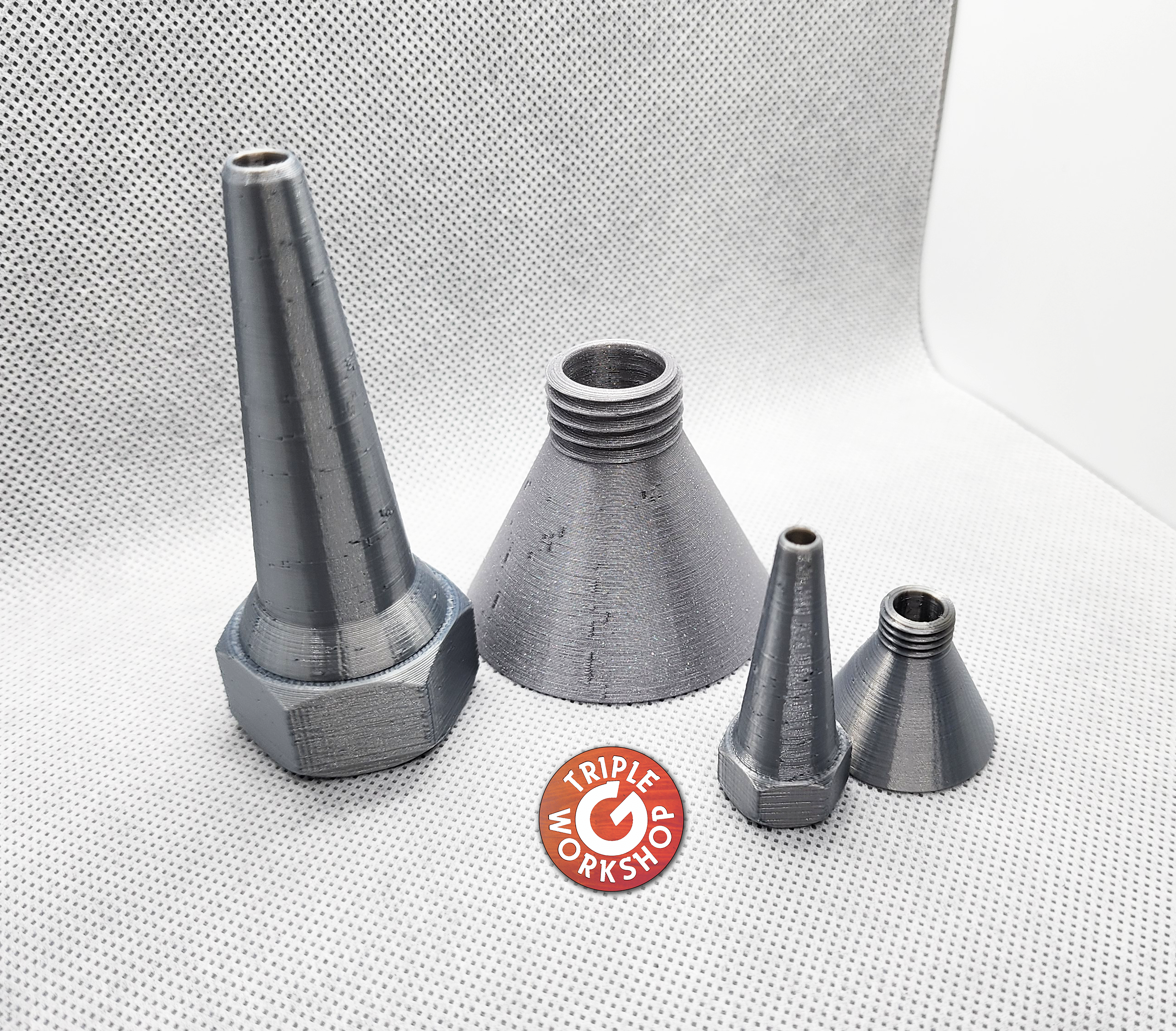 Regular + XL Size Injector nozzles for piping bags