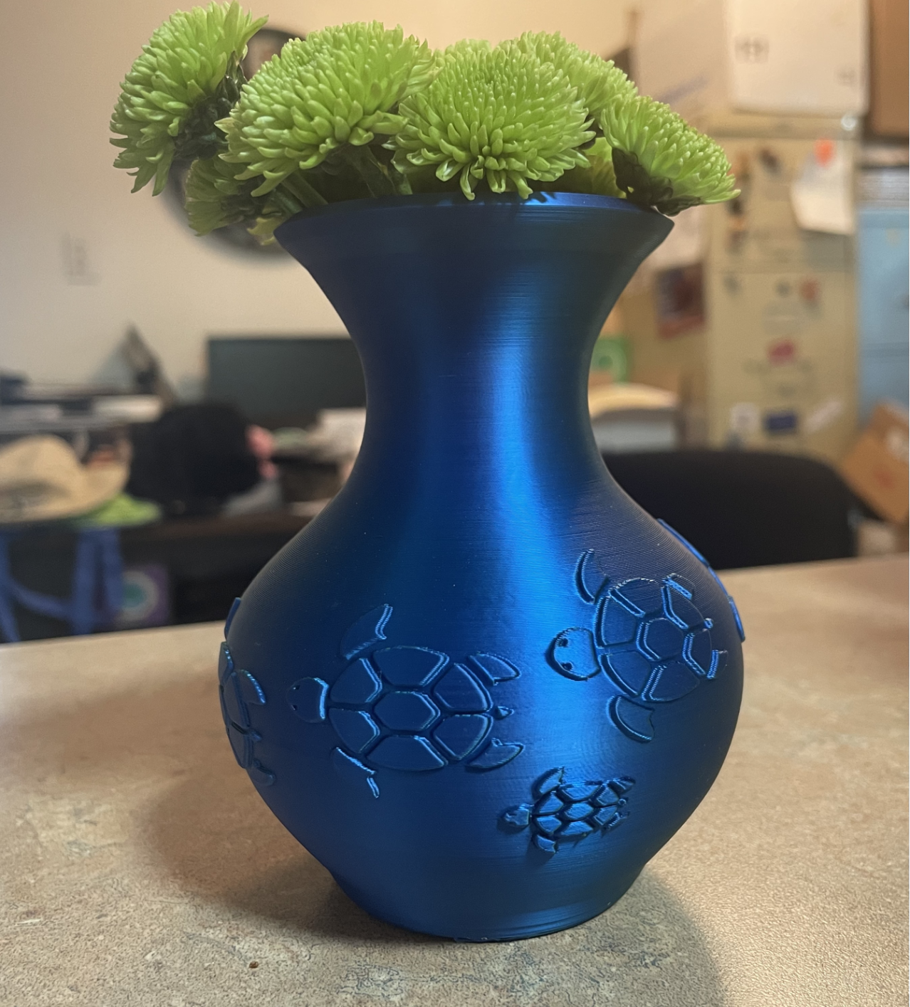 Waterproof Sea Turtle Vase