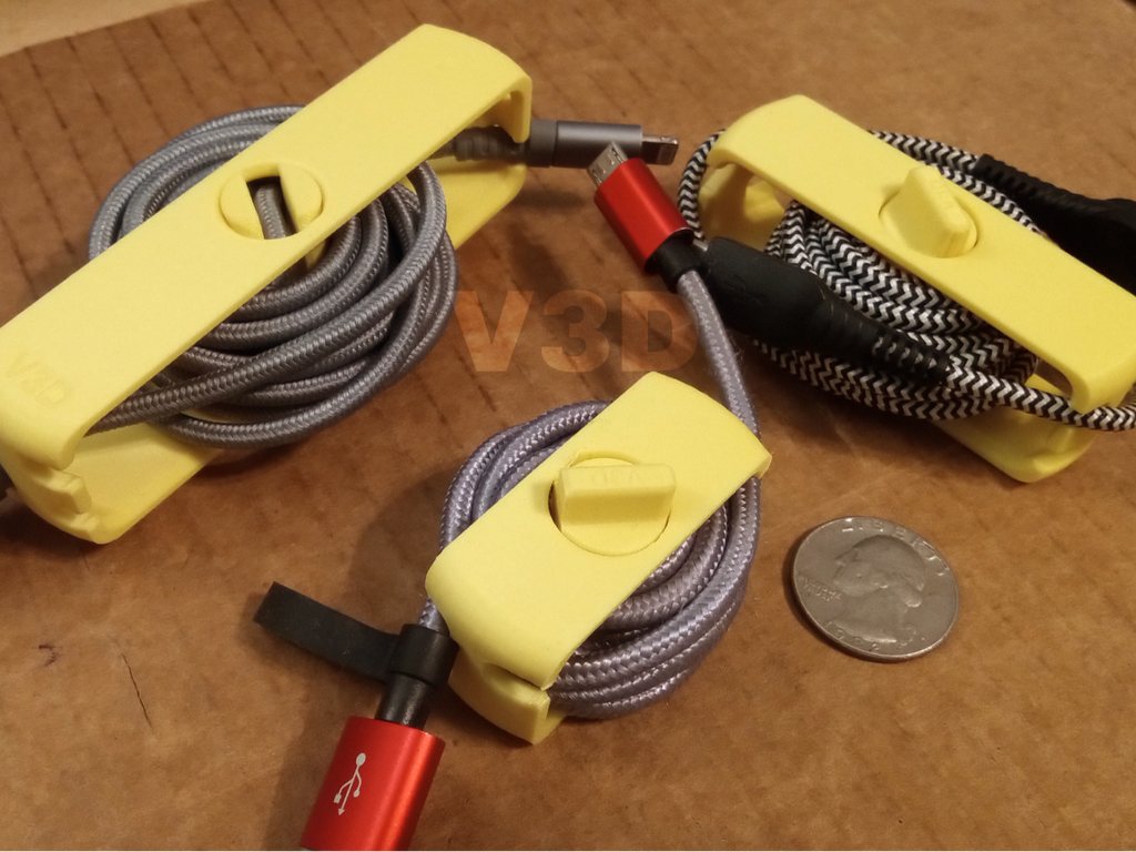 Minimized Cable Winder v2.0 [3 Sizes]