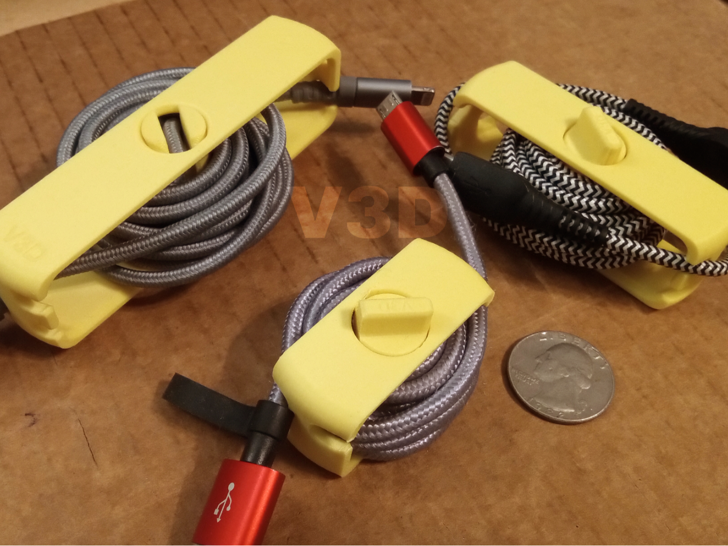 Minimized Cable Winder v2.0 [3 Sizes]