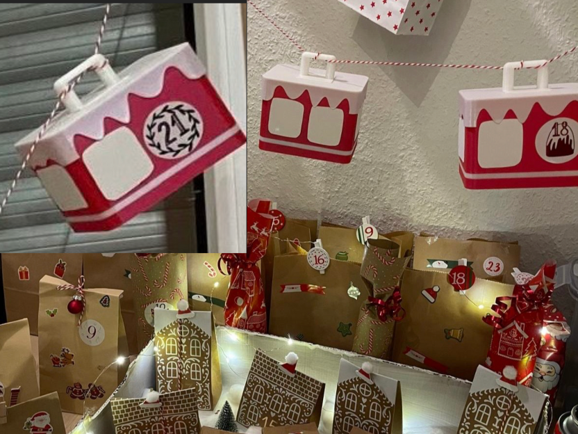 Lovely Advent Calendar - Lift Gondola Christmas