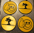 Medal skier - smile