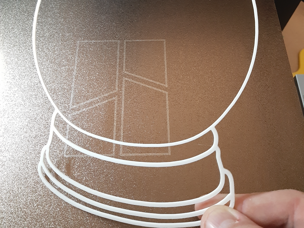 Snow Globe Stencil