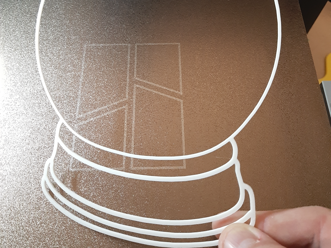 Snow Globe Stencil