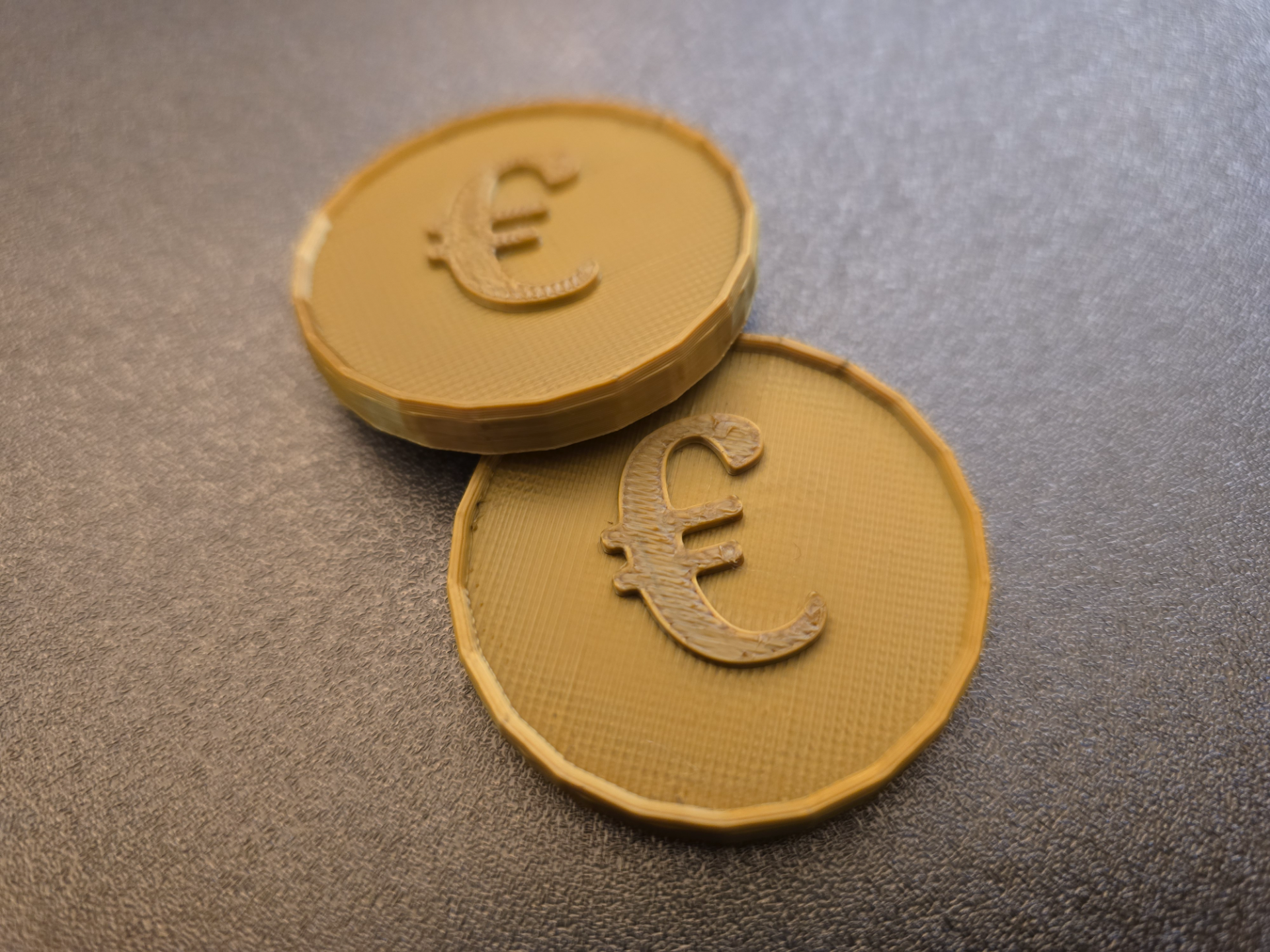 Euro Coin with NFC-Insert