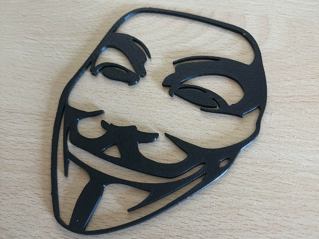 V for Vendetta wall art