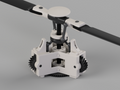 Modular Helicopter Rotor with Swash Plate