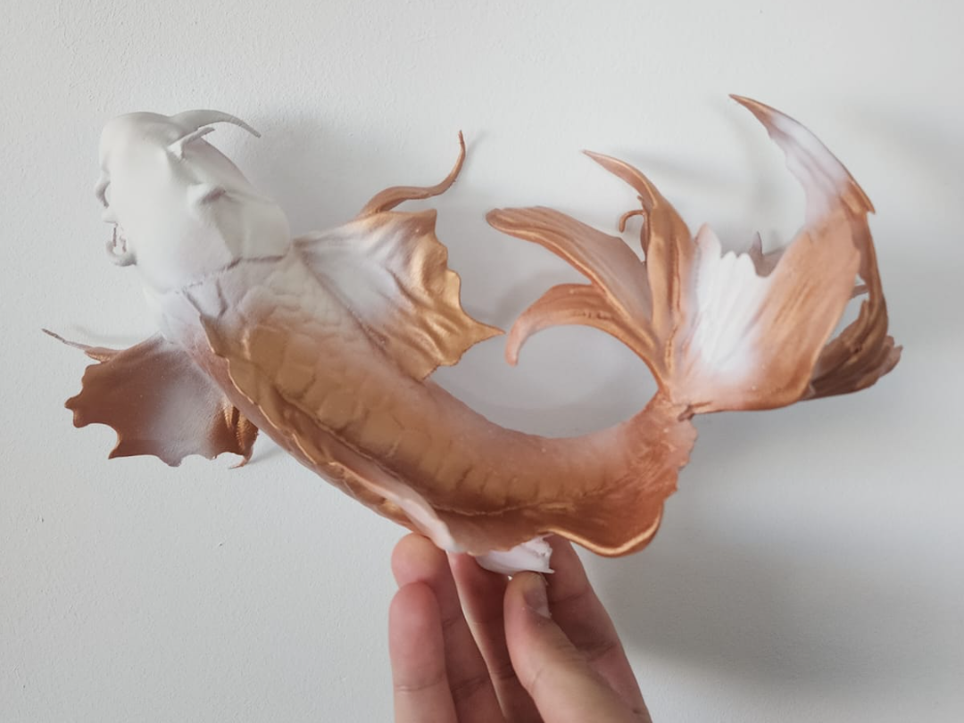 Realistic Koi Fish