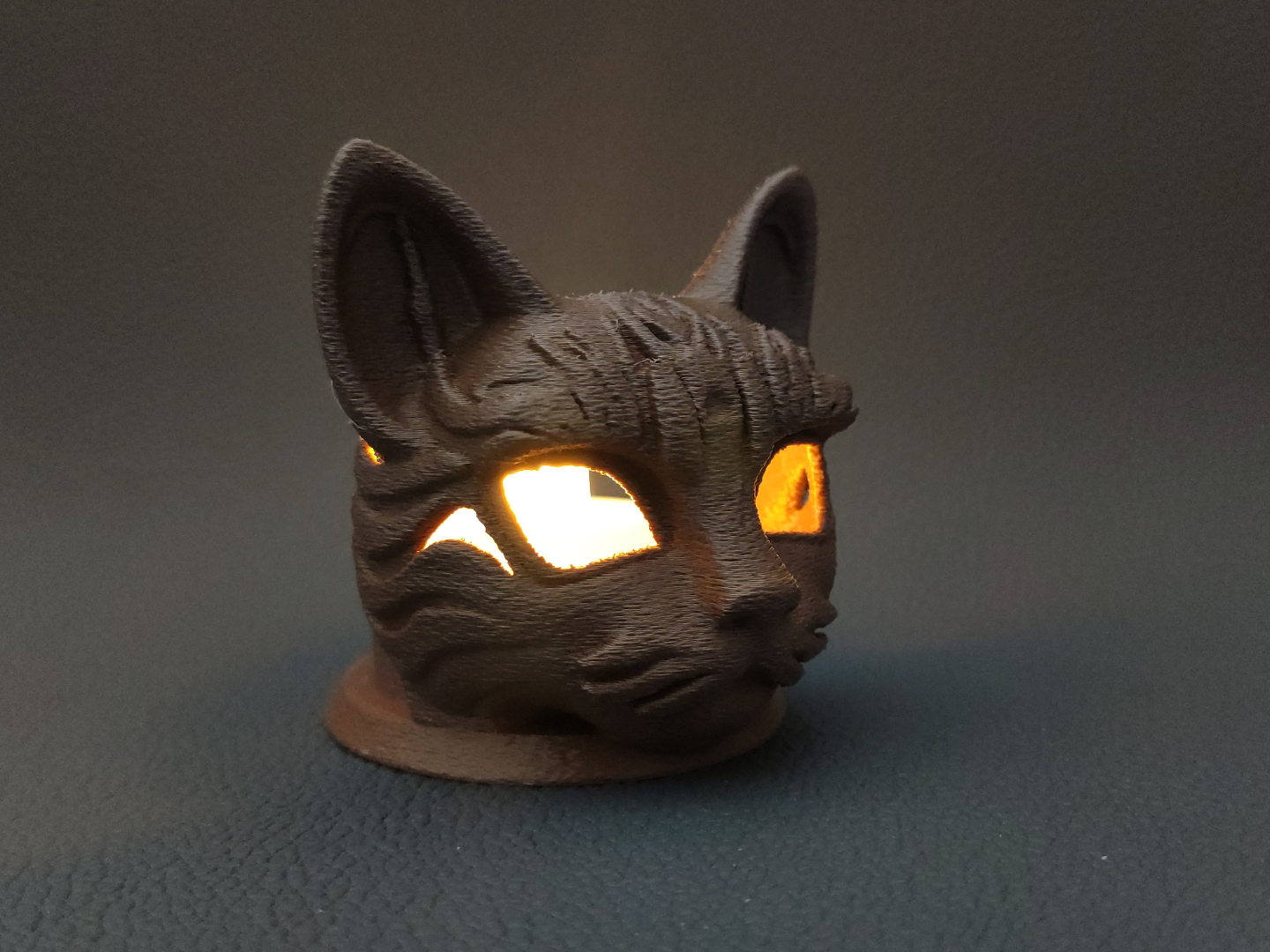 Cat Mask - LED tea light holder