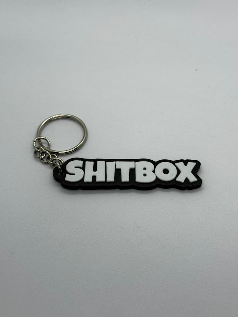 Shitbox - Keychain (Customizable Text)