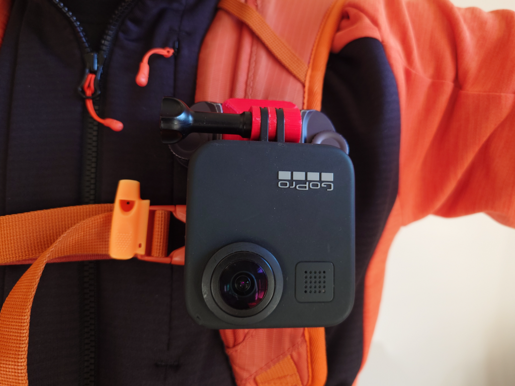 Gopro support for peak design
