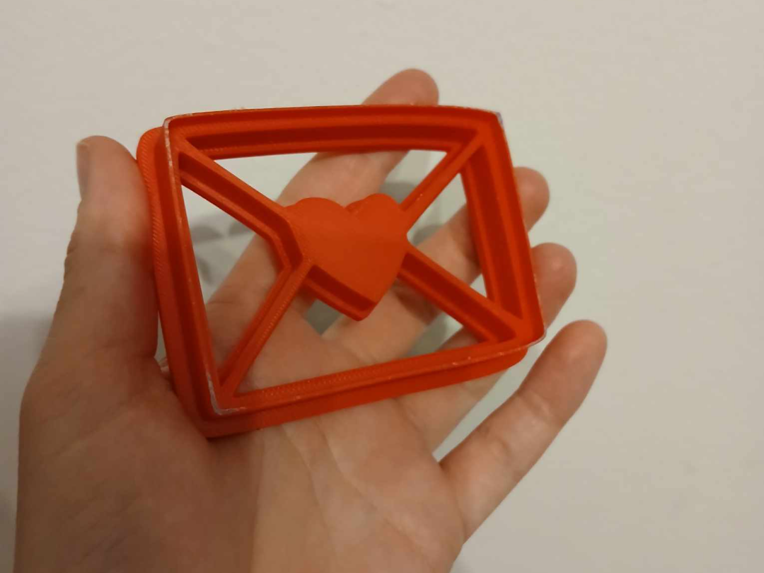 Cookie Cutter Love Valentine Envelope