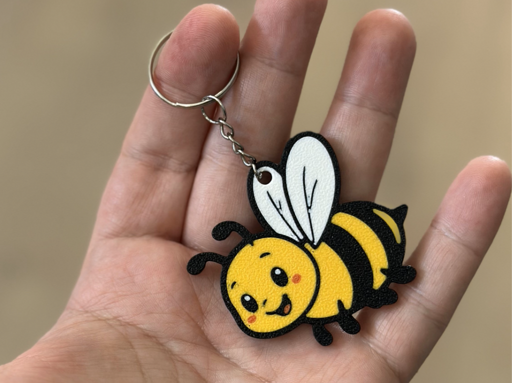 Bee keychain