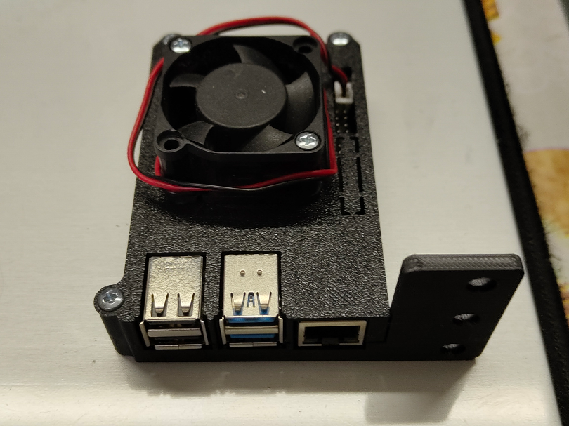 Raspberry Pi 4 Rack mount (with optional fan)