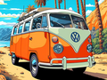 VW Bus Hueforge