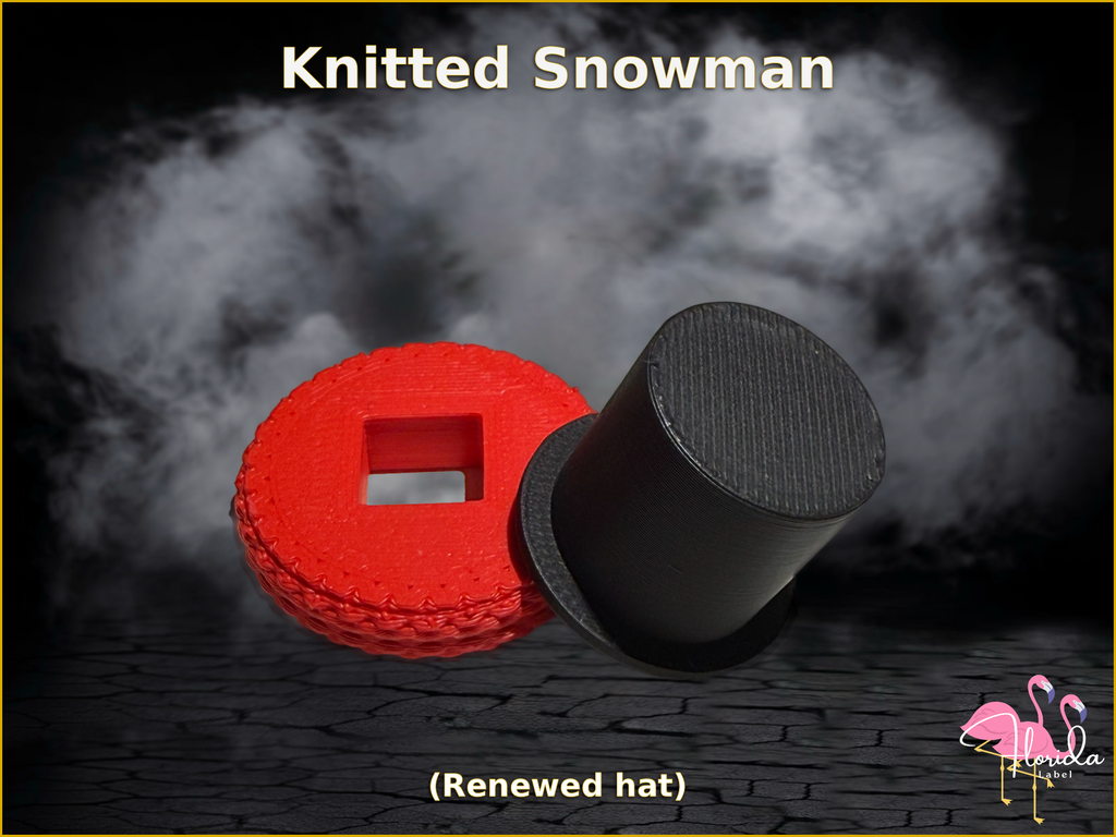 Knitted Snowman (Renewed hat)