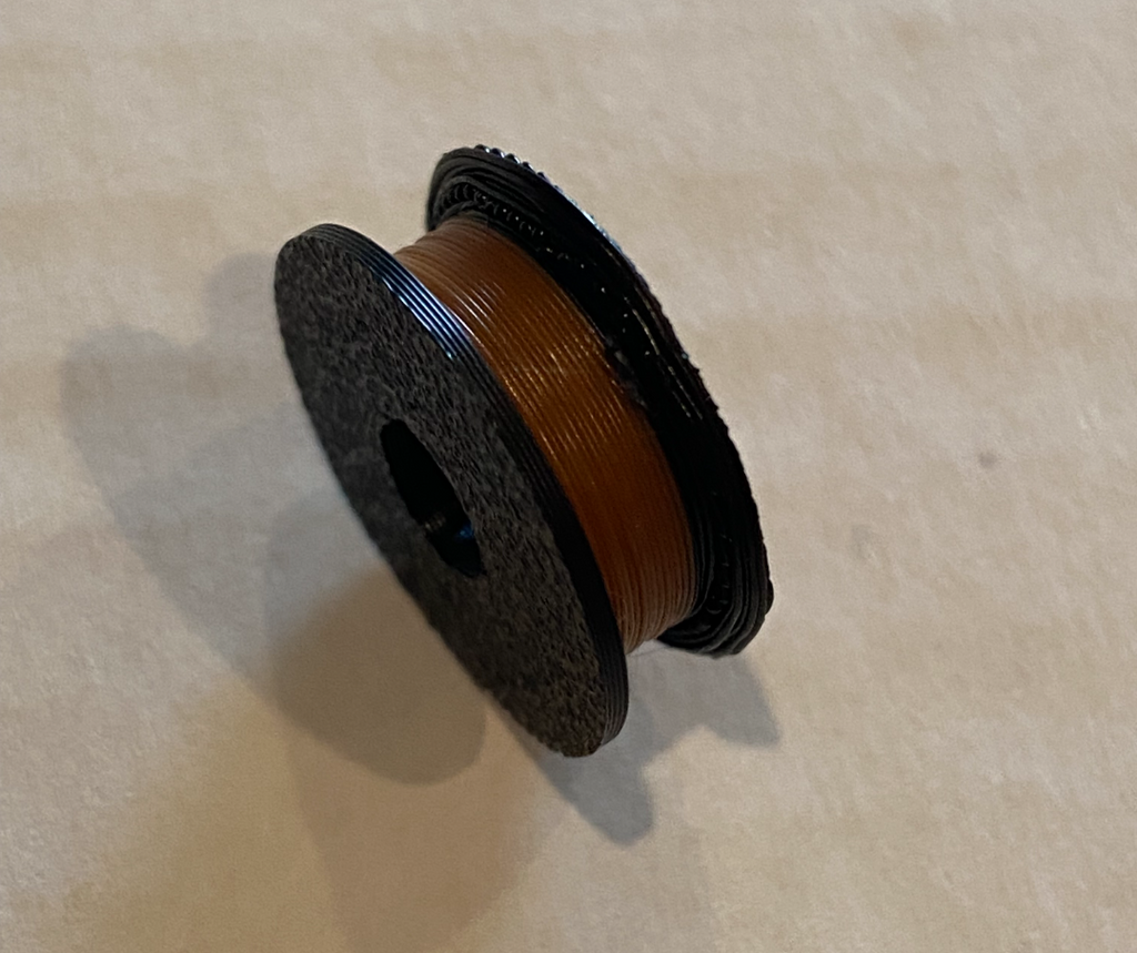 Mini roll of filament