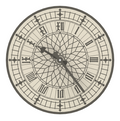 Big Ben Clock with Arrows