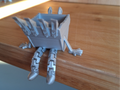 Articulated Excavator with legs