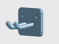 Dual Pronged Wall Hanger