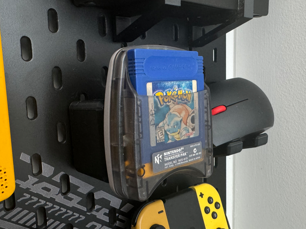 Ikea Skadis Nintendo 64 Base Transfer pack N64