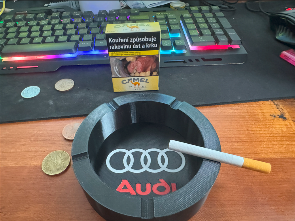 Ashtray Audi